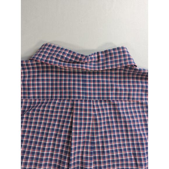Ralph Lauren Slim Fit Button Down Shirt XXL Plaid Long Sleeve Casual Preppy - Picture 9 of 14